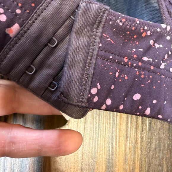 Syrokan Sports Bra Adjustable High impact Padded Racerback Running Bra Size 40C - Picture 5 of 12